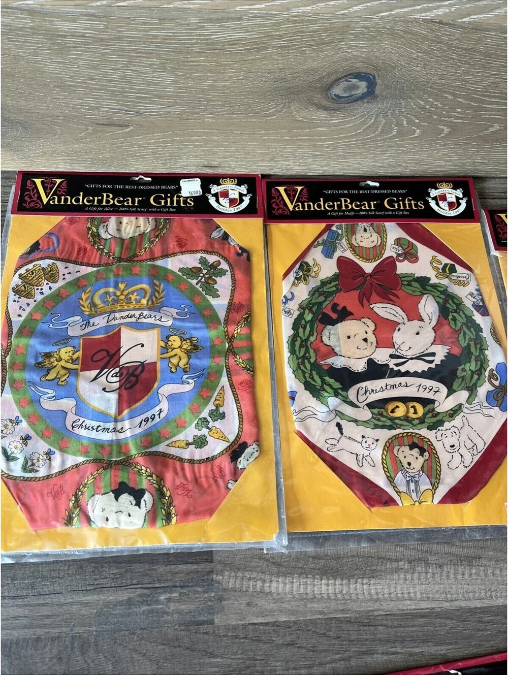 VANDERBEAR Gifts A Legendary Family Portrait In Black & White NABCO Vtg NIP Lot